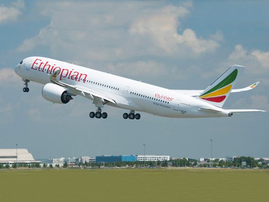 Ethiopian Airlines lands Airbus A350-900 in Abuja as airport reopens